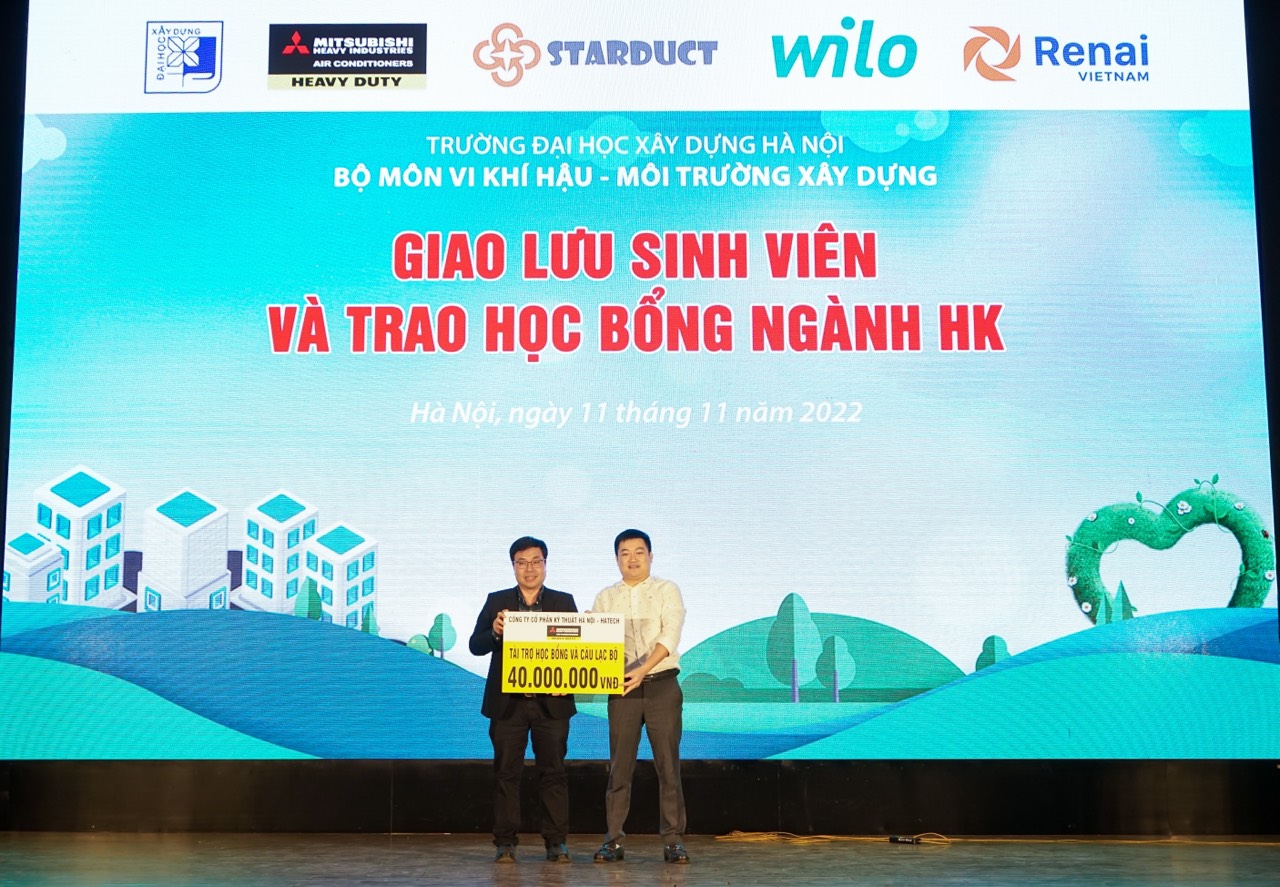 Renai Việt Nam trao học bổng cho sinh viên Ngành HK (HTKT trong công trình) Trường Đại Học Xây Dựng Hà Nội Renai Việt Nam trao học bổng cho sinh viên Ngành HK (HTKT trong công trình) Trường Đại Học Xây Dựng Hà Nội